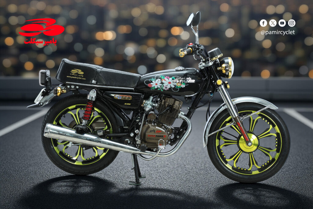 Pamir Engine Brown motorcycle